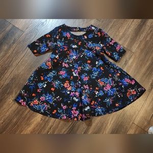 Old navy multi colored floral dress